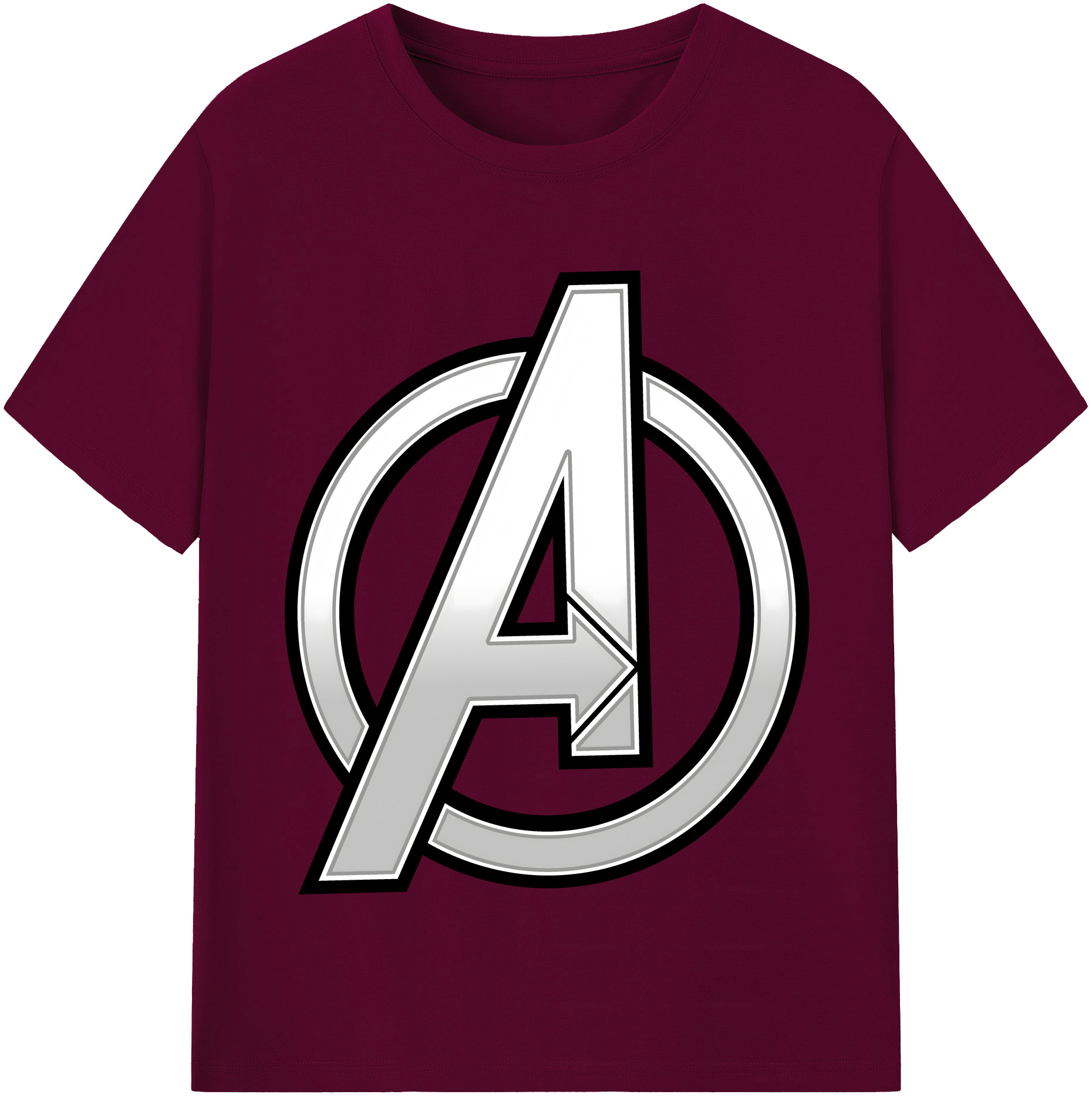 （画像用） アベンジャーズ The Avengers レディースカジュアルプリントTシャツ（綿100％）